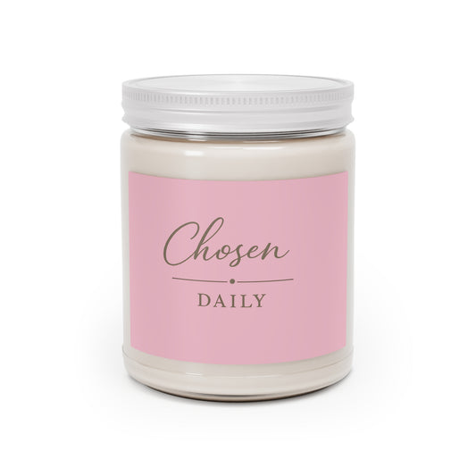 Scented Soy Candles with White Lid, 9oz